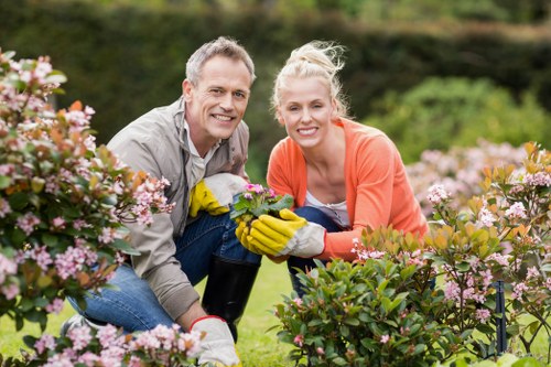First aid kit and trained staff on a gardening site